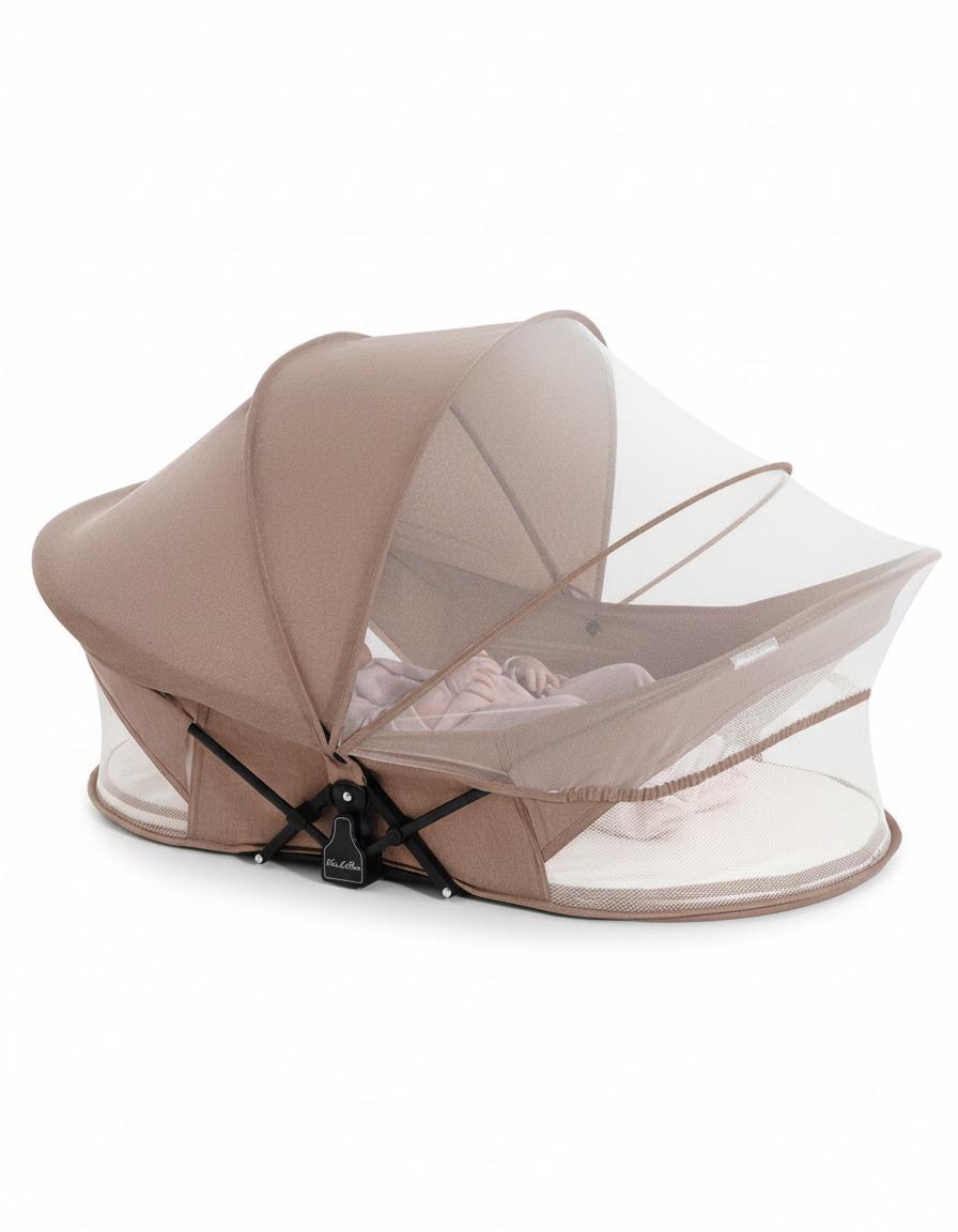 Portable Crib with Net Cover