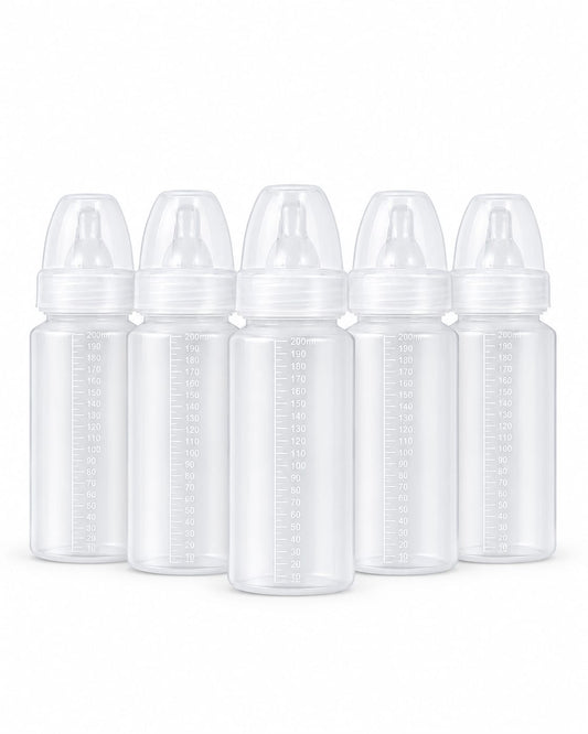 Disposable baby bottles 5pc/pack (200 ml)