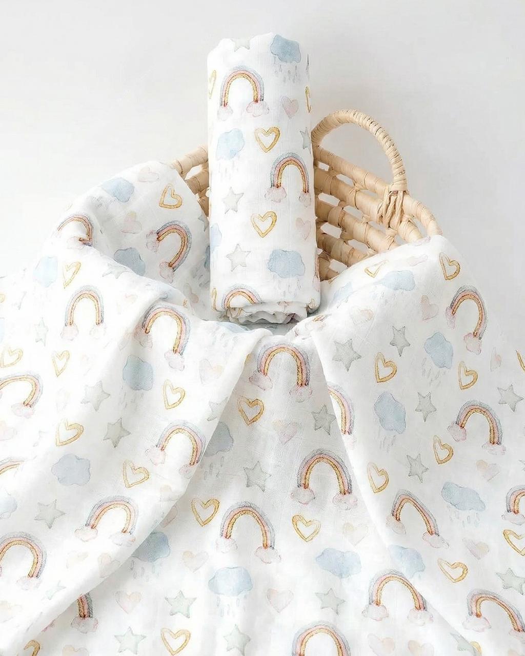 Bamboo Swaddles 120x110cm
